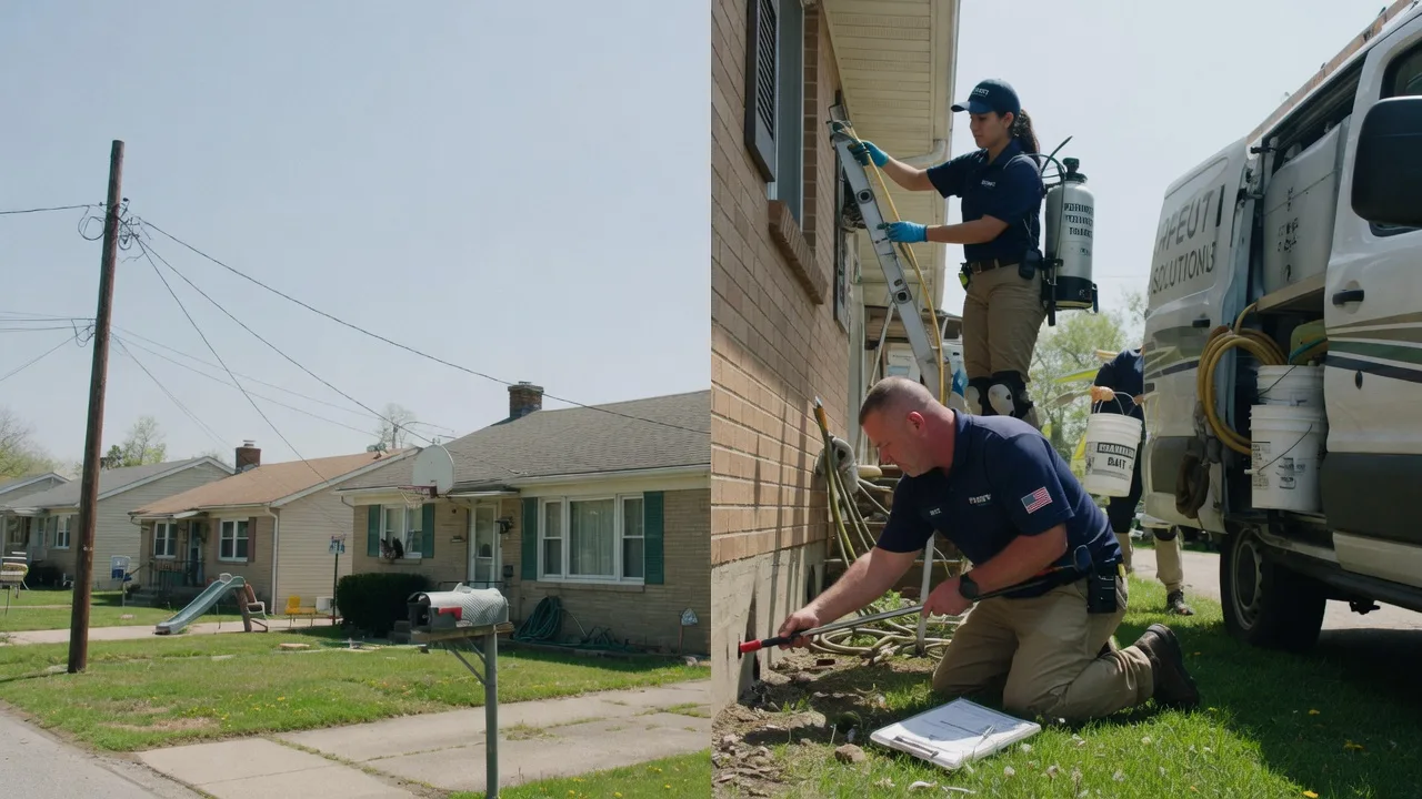 Pest Control Roach Exterminator in Saint Louisville, OH near me